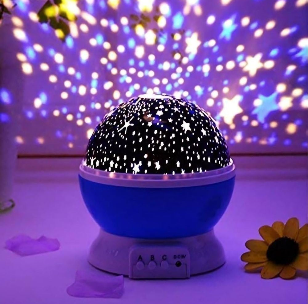 Astronaut Galaxy Projector Night Light with Timer