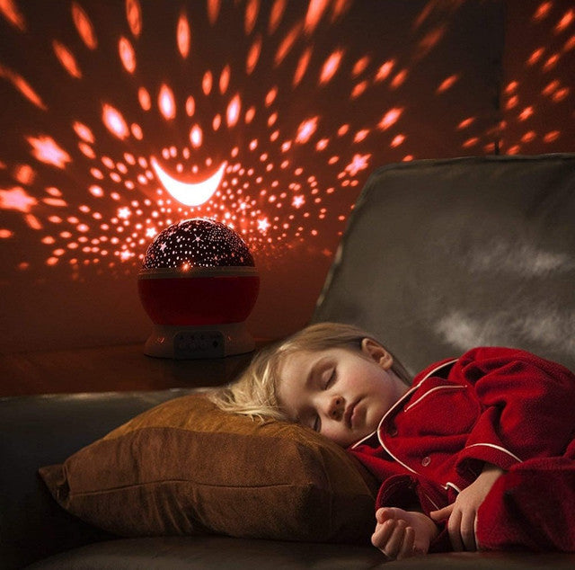 Astronaut Galaxy Projector Night Light with Timer
