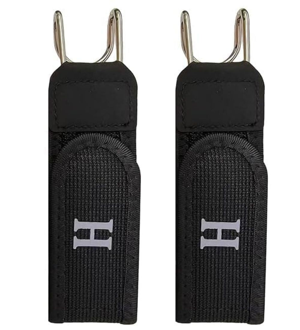 Buckle Less Elastic Belt, Pair, Black