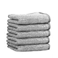 Generic Pack of 5 Stainless Steel Dishwash Scrub (Silver)