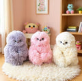 Musical Head Shaking Owl Plush Toy, Multicolour