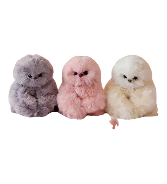 Musical Head Shaking Owl Plush Toy, Multicolour