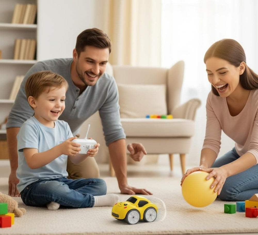 Mini Remote Control Intelligent Car with 4 Play Modes