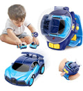 Wrist Remote Control Mini Racing Car Toy, Blue