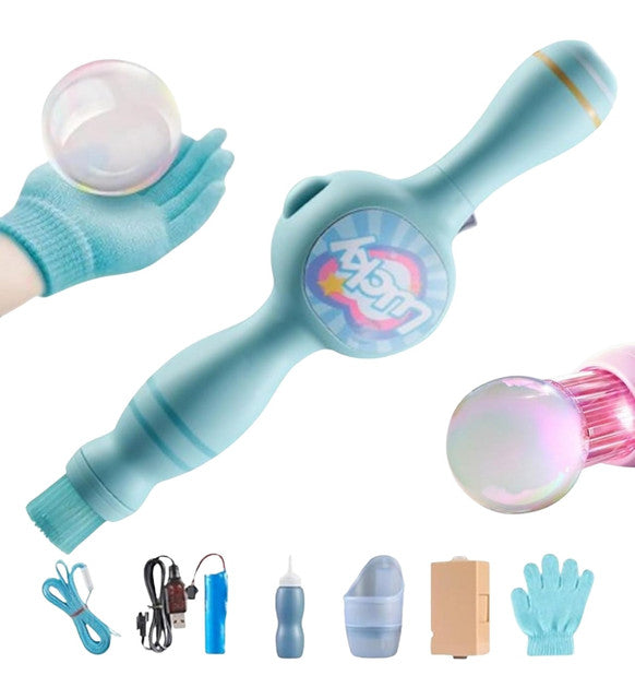 Fog Bubble Machine with Colour Lights, Multicolour