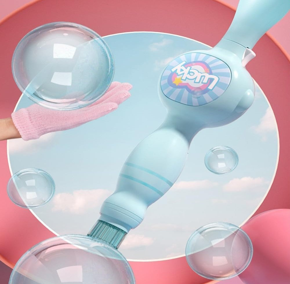 Fog Bubble Machine with Colour Lights, Multicolour