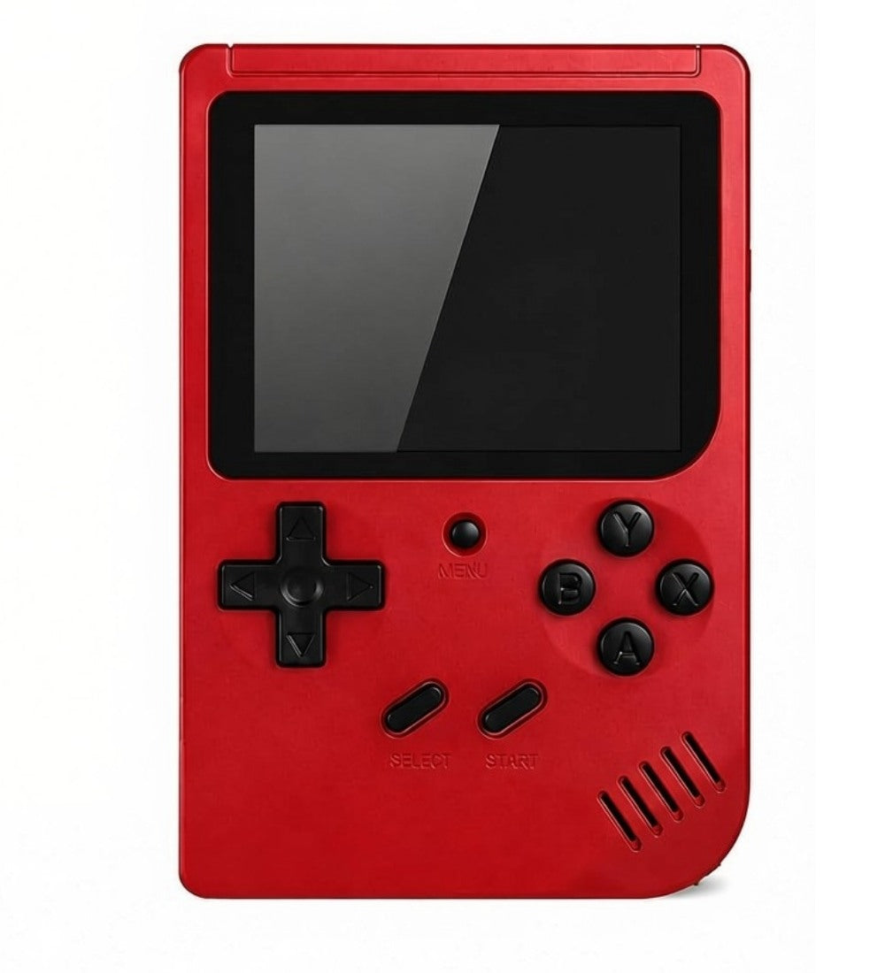 Retro Handheld Gaming Console with 400 Games, Red