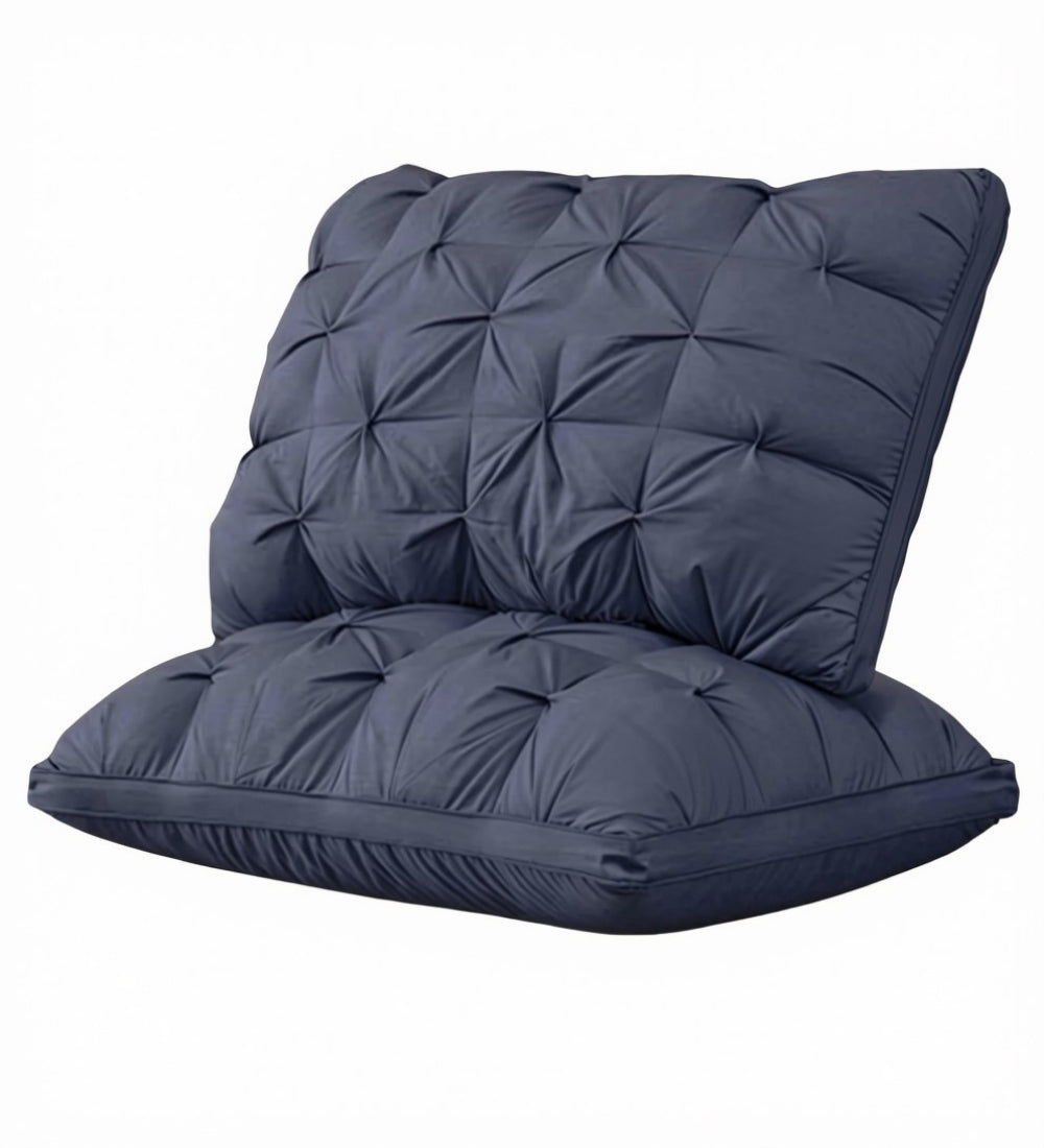 Down Alternative Hotel Collection Bed Pillow, Blue
