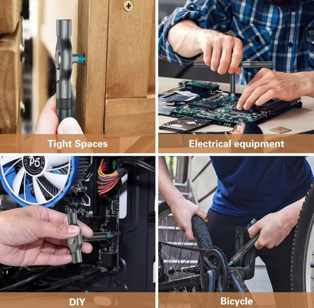 24-in-1 T Shape Screwdriver Set with Magnetic Head