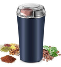 Electric Coffee Bean & Spice Grinder, Navy Blue