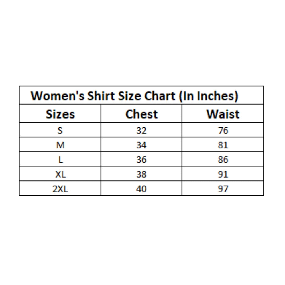 Generic Women's Satin Printed Long Sleeves Shirt (White-Gold)